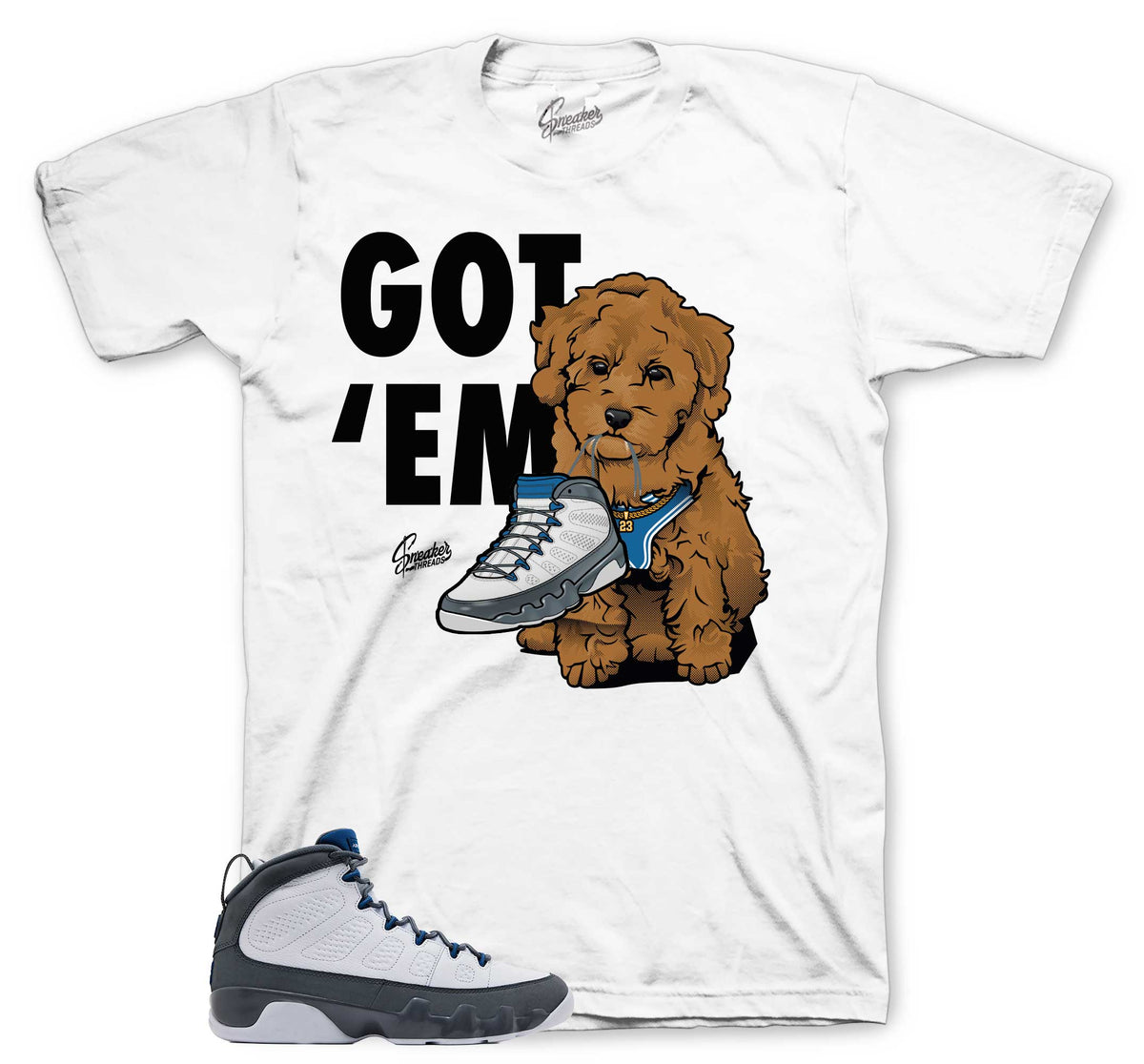 Retro 9 Flint Grey Got Em Shirt