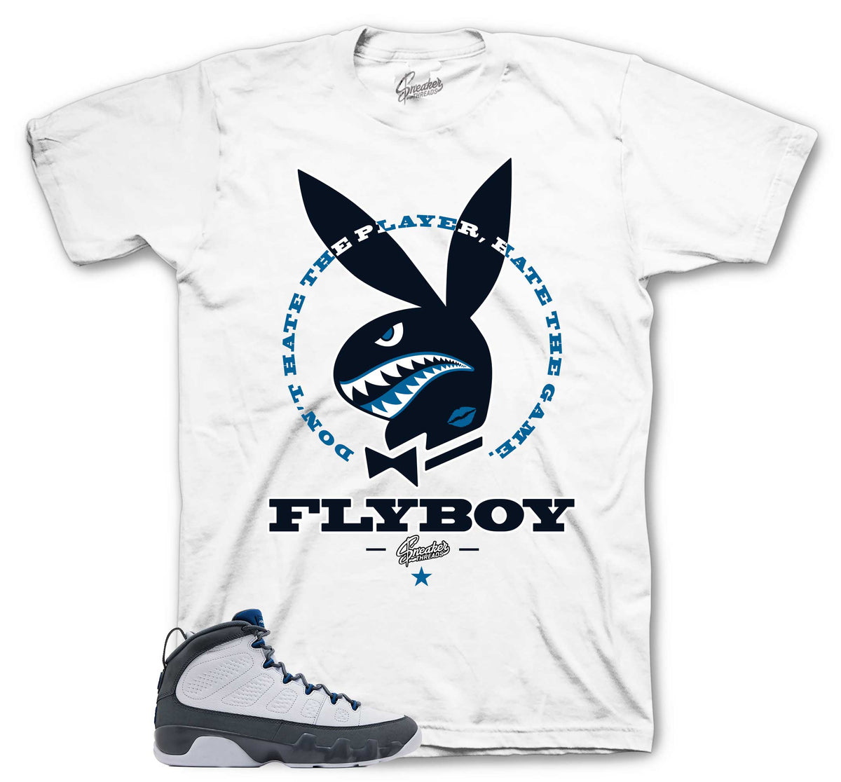Retro 9 Flint Grey Flyboy Shirt