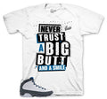Retro 9 Flint Grey Never Trust Shirt