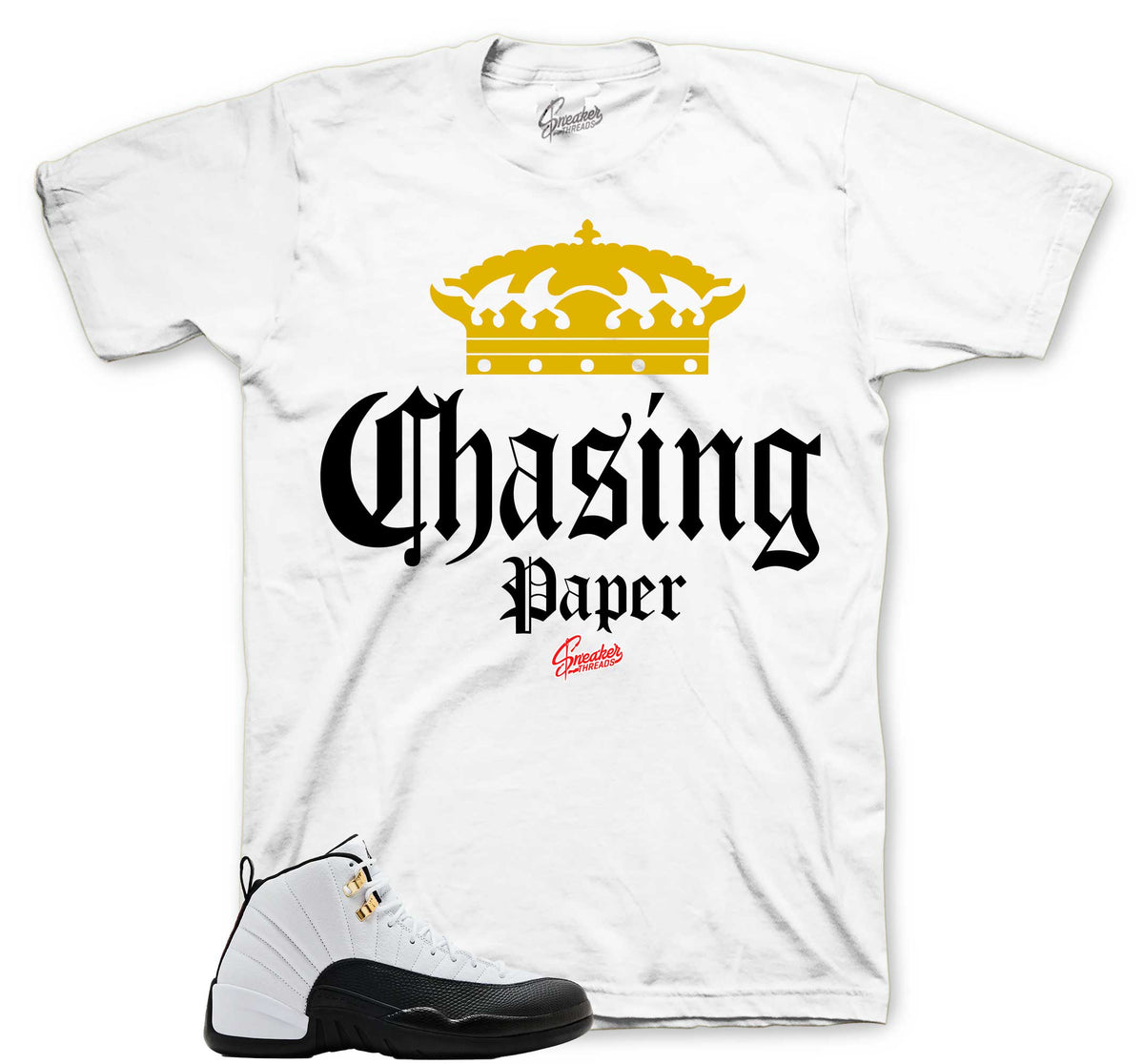 Retro 12 Taxi Chasing Paper Shirt