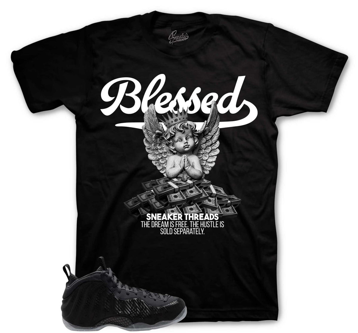 Foamposite Carbon Fiber Blessed Angel Shirt