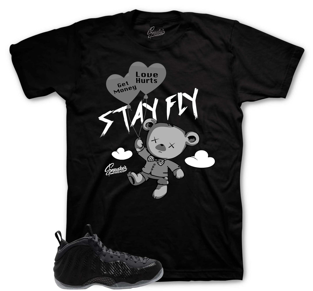 Foamposite Carbon Fiber Money Over Love Shirt