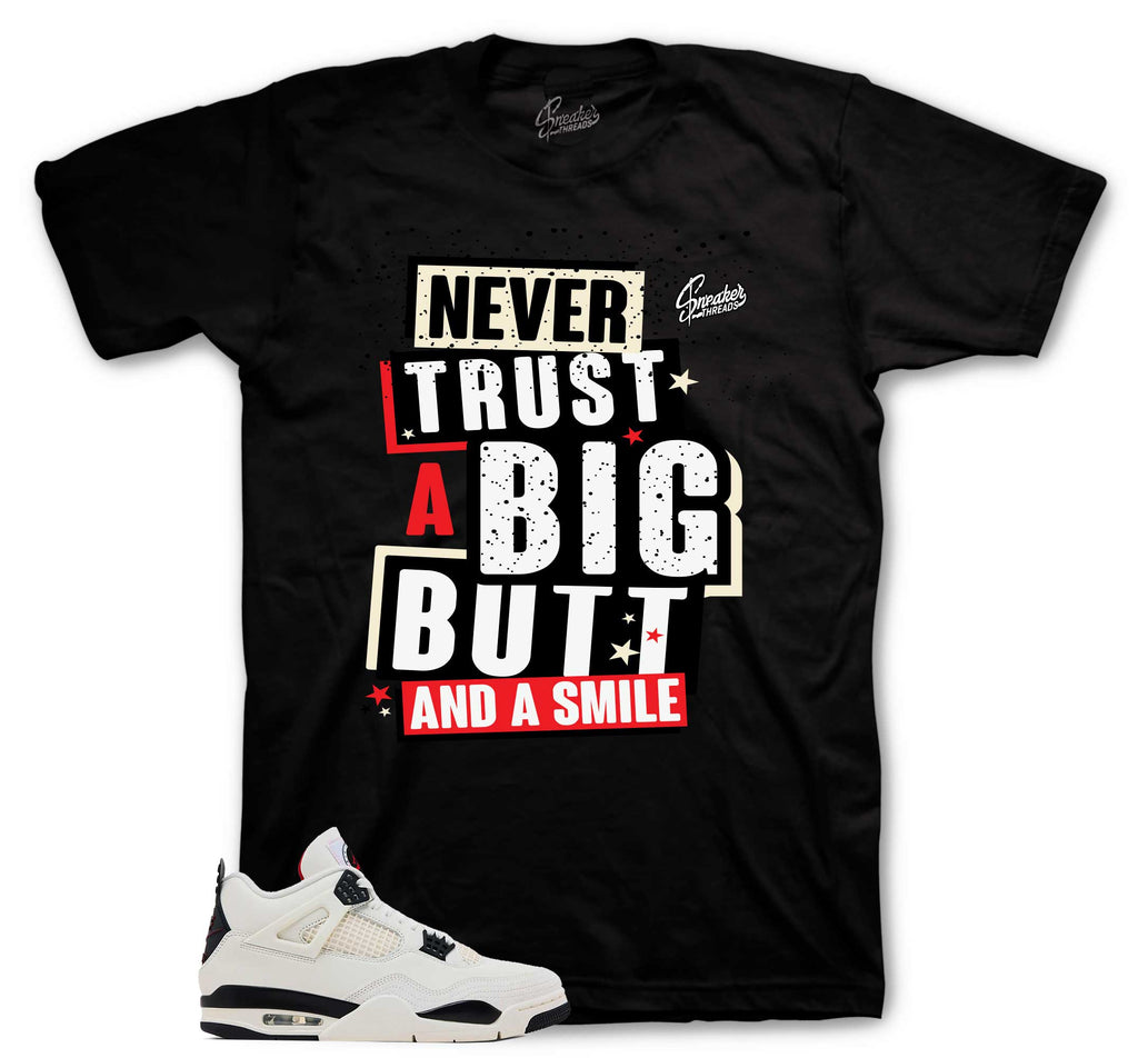 Retro 4 Flight Never Trust Shirt